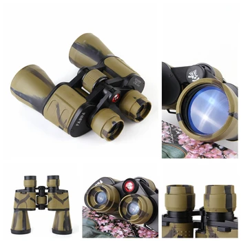 High Quality Classic Binoculars 20X50 HD Wide Angle BAK4 Prism Binocular Telescope for Outdoor Travel Hunting Sightseeing
High Quality Classic Binoculars 20X50 HD Wide Angle BAK4 Prism Binocular Telescope for Outdoor Travel Hunting Sightseeing