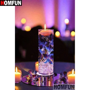 HOMFUN Full Square/Round Drill 5D DIY Diamond Painting "Flower candle" Embroidery Cross Stitch 5D Home Decor Gift A17022
HOMFUN Full Square/Round Drill 5D DIY Diamond Painting "Flower candle" Embroidery Cross Stitch 5D Home Decor Gift A17022