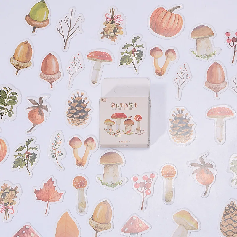 46 pcs/pack Kawaii The Story About Forest Decorative Stickers Cute Set Stickers Scrapbooking DIY Diary Album Stick Lable Gifts
46 pcs/pack Kawaii The Story About Forest Decorative Stickers Cute Set Stickers Scrapbooking DIY Diary Album Stick Lable Gifts