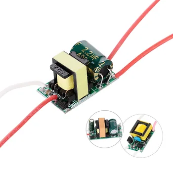 LED Current Driver Input AC90-265V Power Supply 200mA 300mA 3W 4W 5W 7W Lighting Transformer for DIY LED Lamps
LED Current Driver Input AC90-265V Power Supply 200mA 300mA 3W 4W 5W 7W Lighting Transformer for DIY LED Lamps