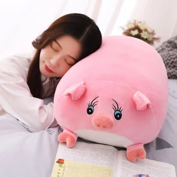 Soft Animal Cartoon Pillow Cushion Cute Fat Pig Plush Toy Stuffed PillowLovely kids Girl Valentine's Day Birthyday Gift
Soft Animal Cartoon Pillow Cushion Cute Fat Pig Plush Toy Stuffed PillowLovely kids Girl Valentine's Day Birthyday Gift