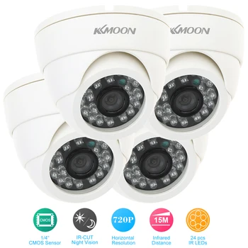 KKmoon 4PCS 720P CCTV Camera Security Kit IR-CUT 60ft Video Cable Home Surveillance PAL System
KKmoon 4PCS 720P CCTV Camera Security Kit IR-CUT 60ft Video Cable Home Surveillance PAL System