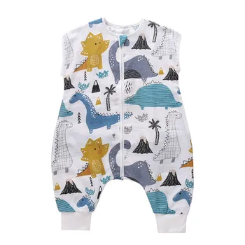 Summer Baby Sleeping Bag Pajama Cartoon Dinosaur Two-layer Combed Cotton Air-conditioned Room Anti-kick Pajama Bags
Summer Baby Sleeping Bag Pajama Cartoon Dinosaur Two-layer Combed Cotton Air-conditioned Room Anti-kick Pajama Bags