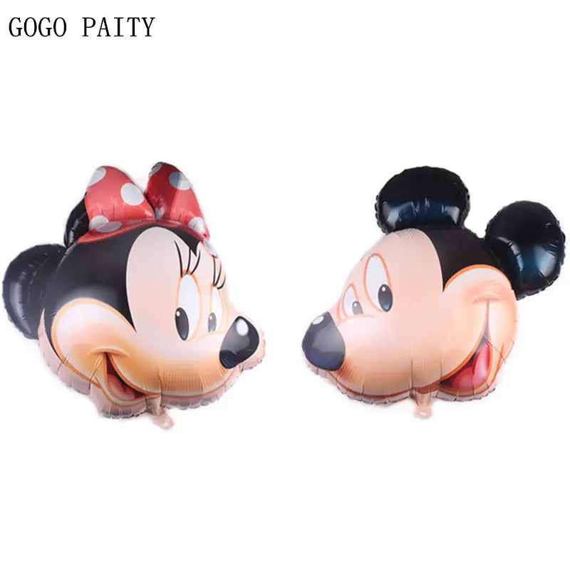 GOGO PAITY New Shaped Stereo Mickey Minnie Head Aluminum Balloon Holiday Party Wedding Arrangement Balloons High Quality
GOGO PAITY New Shaped Stereo Mickey Minnie Head Aluminum Balloon Holiday Party Wedding Arrangement Balloons High Quality