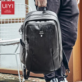 Black Casual Men Backpack PU Leather School Backpack Bag Fashion Waterproof Travel Bag Simple Leather Book bag Male 2020 bookbag
Black Casual Men Backpack PU Leather School Backpack Bag Fashion Waterproof Travel Bag Simple Leather Book bag Male 2020 bookbag