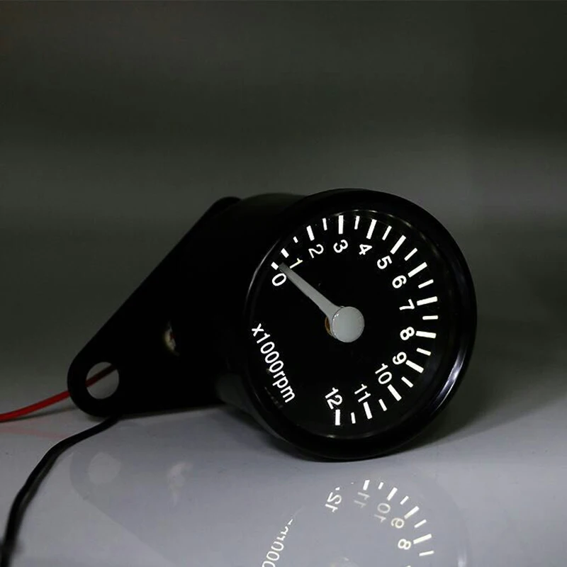 Motorcycle Odometer Tachometer Speedometer Gauge Motorbike LED Backlight Tachometer Scooter Instrument Motor Meter Retro Black
Motorcycle Odometer Tachometer Speedometer Gauge Motorbike LED Backlight Tachometer Scooter Instrument Motor Meter Retro Black