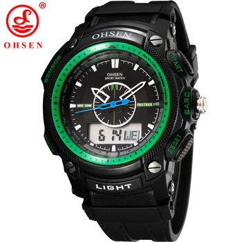 NEW OHSEN Analog Relogio Digital Watch Men Military Alarm Date Stopwatch Display Shock Wristwatch Quartz Watch Male Sports Watch
NEW OHSEN Analog Relogio Digital Watch Men Military Alarm Date Stopwatch Display Shock Wristwatch Quartz Watch Male Sports Watch
