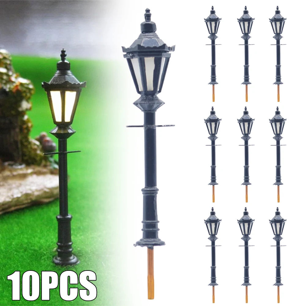 10pcs Black Micro Lights landscape Model Road 3V LED Lamppost Street Europe Light Patio Lamp Model
10pcs Black Micro Lights landscape Model Road 3V LED Lamppost Street Europe Light Patio Lamp Model