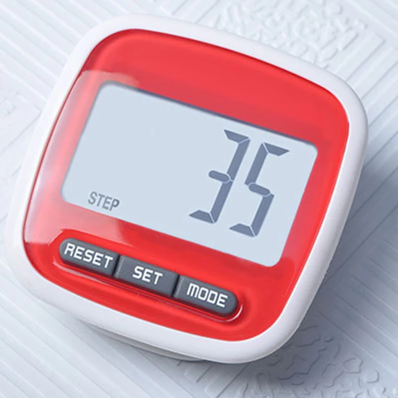 New LCD Belt Clip Pedometer Walking Steps Count KM Distance Calculation Counter Digital Pedometers Fitness Equipment Counter
New LCD Belt Clip Pedometer Walking Steps Count KM Distance Calculation Counter Digital Pedometers Fitness Equipment Counter