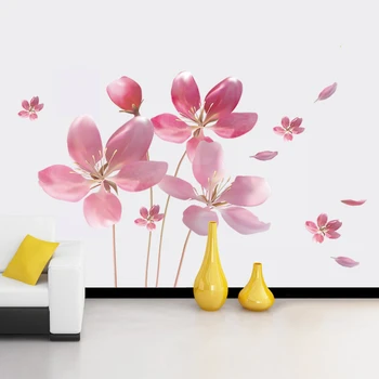 New 5D wall stickers Flying flowers PVC removable waterproof DIY stickers TV backdrop decorative painting creative wallpaper
New 5D wall stickers Flying flowers PVC removable waterproof DIY stickers TV backdrop decorative painting creative wallpaper