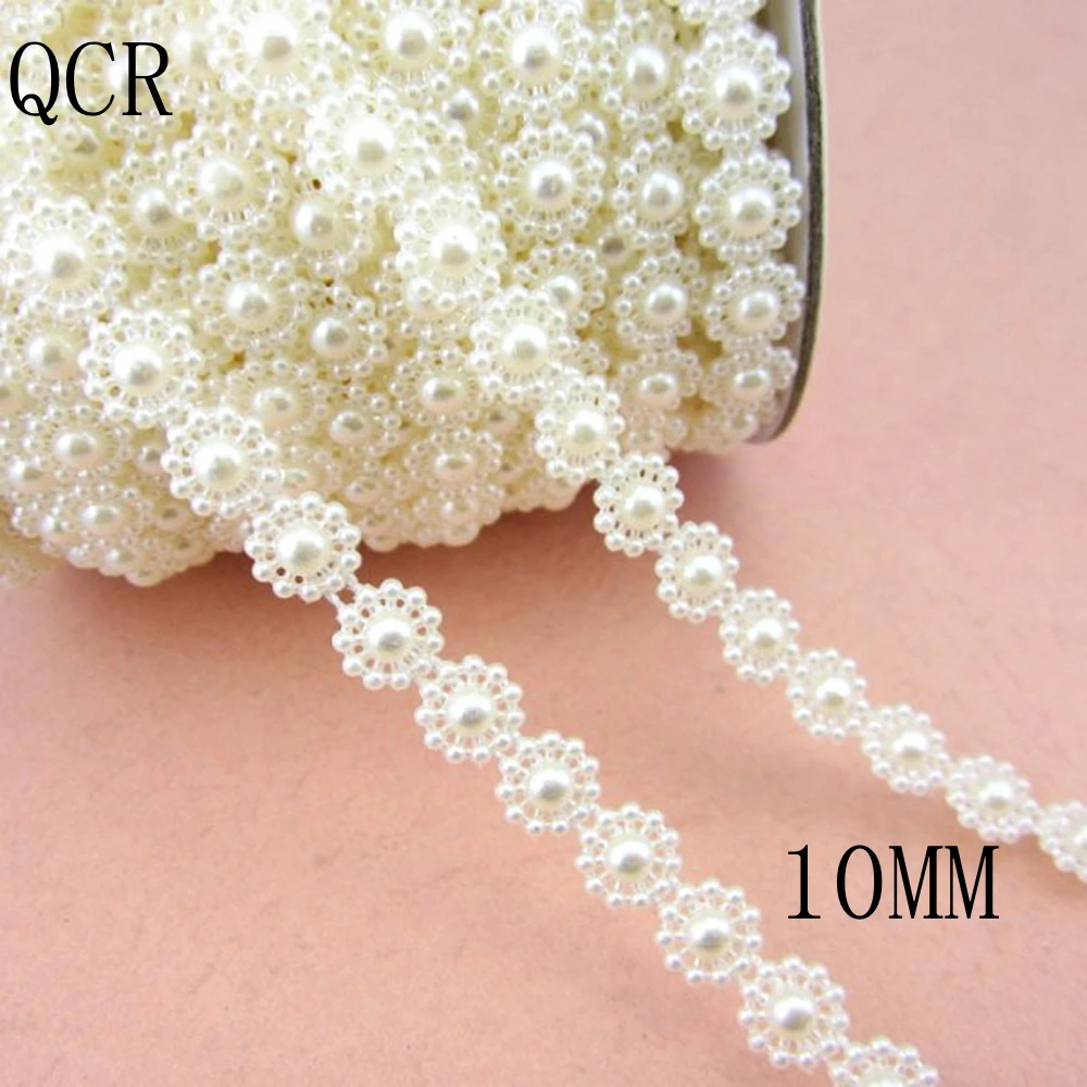 Free Shipping 2 Meters 10mm Big Craft Imitation Flower Pearl Beads Cotton Line Chain For DIY Wedding Party Decoration Party
Free Shipping 2 Meters 10mm Big Craft Imitation Flower Pearl Beads Cotton Line Chain For DIY Wedding Party Decoration Party