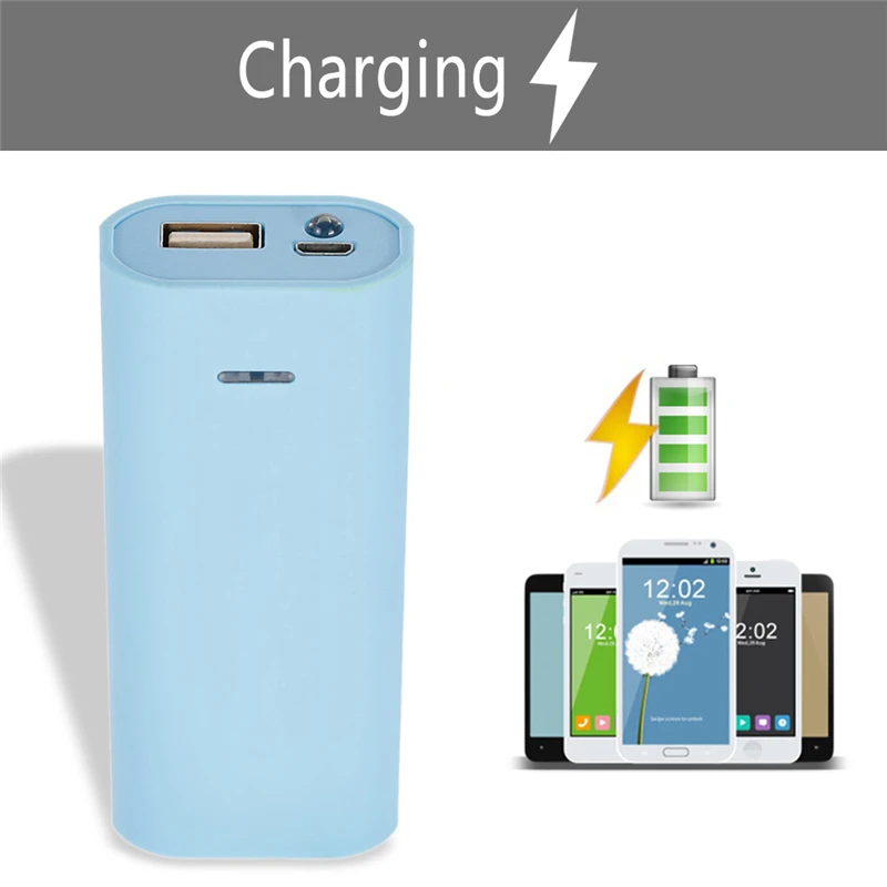 Blue Power Bank 18650 Battery Case Box/DIY Capacity Led Voltage Current Display Power Bank Charger For Mobile Phone
Blue Power Bank 18650 Battery Case Box/DIY Capacity Led Voltage Current Display Power Bank Charger For Mobile Phone