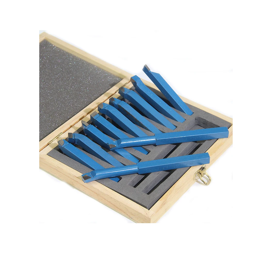 welding lathe tool 8mm tool holder 11pcs mini lathe turning tool for thread and external turning
welding lathe tool 8mm tool holder 11pcs mini lathe turning tool for thread and external turning