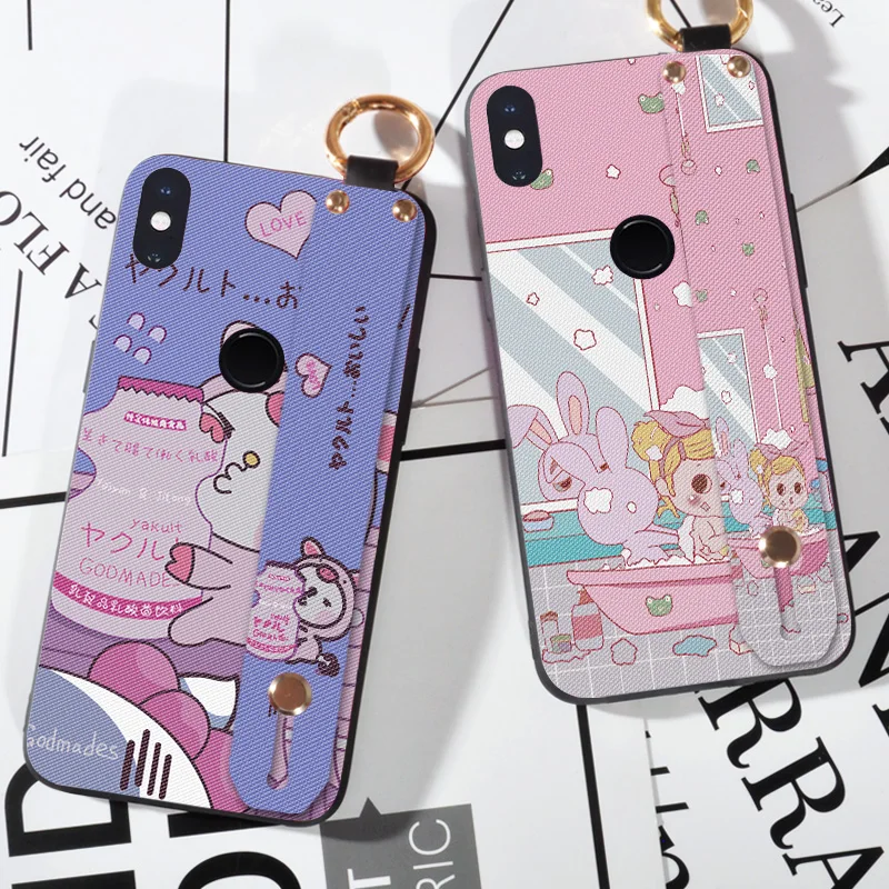 Fashion Wrist Strap Cartoon Cases For XiaoMi Mi 6 6X Mi6 Animal Rabbit Printing TPU Cover For Xiaomi Mi 6X Mi6X / A2 Lite
Fashion Wrist Strap Cartoon Cases For XiaoMi Mi 6 6X Mi6 Animal Rabbit Printing TPU Cover For Xiaomi Mi 6X Mi6X / A2 Lite