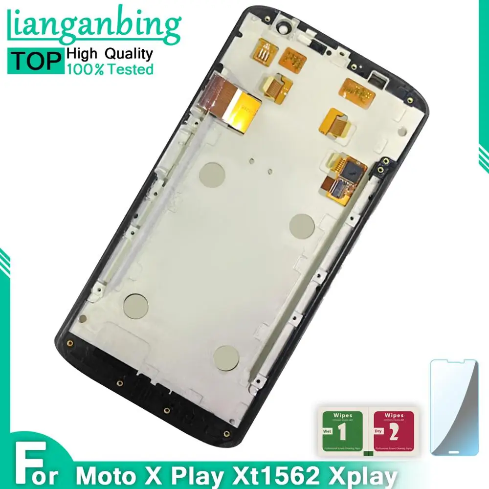 Super Amoled LCD For Motorola Moto X Play Xt1562 Xplay LCD Display Touch Screen Digitizer Assembly Phone Repair Parts with Frame
Super Amoled LCD For Motorola Moto X Play Xt1562 Xplay LCD Display Touch Screen Digitizer Assembly Phone Repair Parts with Frame