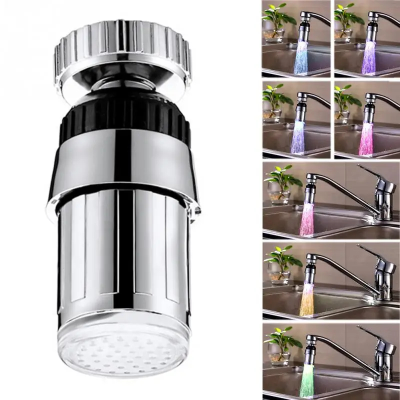 7 Colors Changing Water Glow Automatic LED Light Faucet Water Tap Nozzle for Kitchen Bathroom shower Head
7 Colors Changing Water Glow Automatic LED Light Faucet Water Tap Nozzle for Kitchen Bathroom shower Head