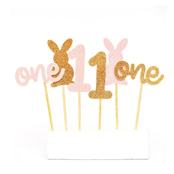 10 Pcs Number 1 Cake Insert One Birthday Bunny Slice Pink Bunny Decorative Insert Card Cake Toppers Party Decorations Supplies
10 Pcs Number 1 Cake Insert One Birthday Bunny Slice Pink Bunny Decorative Insert Card Cake Toppers Party Decorations Supplies