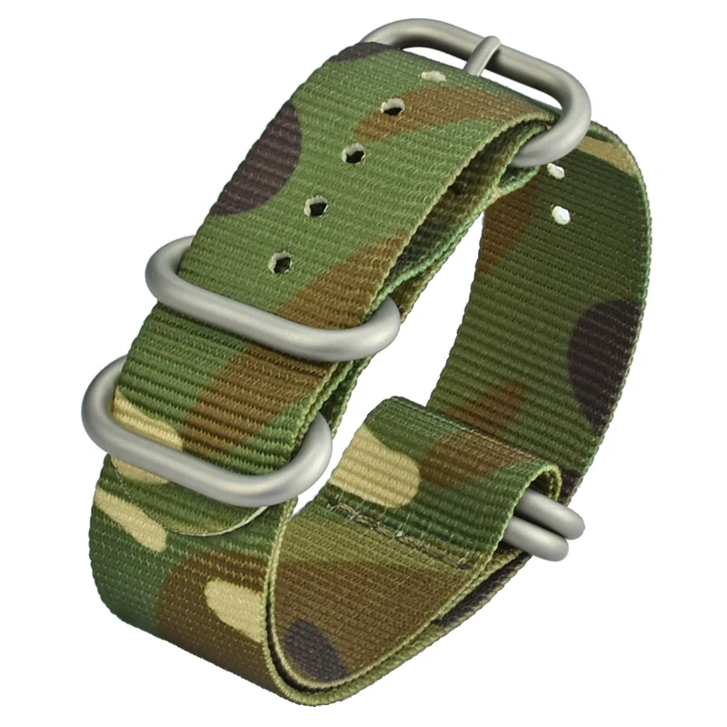 Nato Camo Army Sport Fabric Nylon Watch Strap 22mm Zulu Military Diver Watchband Bracelet for Clock Hour Men Watch Band
Nato Camo Army Sport Fabric Nylon Watch Strap 22mm Zulu Military Diver Watchband Bracelet for Clock Hour Men Watch Band