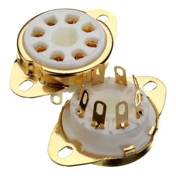 Hot 4PC 8 Pin Ceramic Socket Tube Top Vacuum Octal Value For KT88 EL34 6V6 6650 274B Ceramic Sockets Retail
Hot 4PC 8 Pin Ceramic Socket Tube Top Vacuum Octal Value For KT88 EL34 6V6 6650 274B Ceramic Sockets Retail