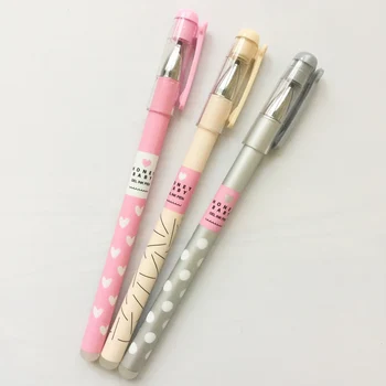 3X Lovely Cute Heart Dots Erasable Gel Pen Writing Signing Pen School Office Supply Student Stationery 0.38mm Kids Gift
3X Lovely Cute Heart Dots Erasable Gel Pen Writing Signing Pen School Office Supply Student Stationery 0.38mm Kids Gift