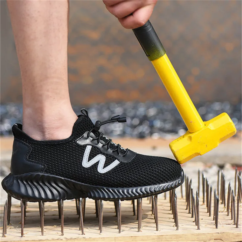Breathable Safety Shoes Men Lightweight Summer Anti-smashing Piercing Sandals Work Shoes Mesh Sneakers Man Steel Toe Shoes
Breathable Safety Shoes Men Lightweight Summer Anti-smashing Piercing Sandals Work Shoes Mesh Sneakers Man Steel Toe Shoes