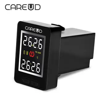 100% CAREUD U912 Car TPMS Wireless Auto Tire Pressure Monitoring System with 4 Built-in Sensors LCD Embedded Monitor For Toyota
100% CAREUD U912 Car TPMS Wireless Auto Tire Pressure Monitoring System with 4 Built-in Sensors LCD Embedded Monitor For Toyota