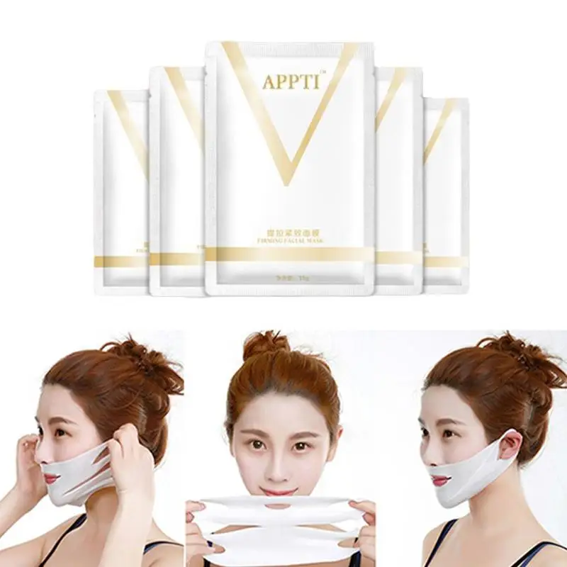 Single/double V-shaped Lifting Facial Collagen Gel Mask Slimming Thin Face Mask Bandage Skin Care Supplies Treatment Chin Skin
Single/double V-shaped Lifting Facial Collagen Gel Mask Slimming Thin Face Mask Bandage Skin Care Supplies Treatment Chin Skin