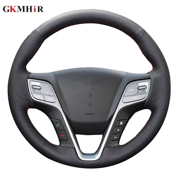 Black Artificial Leather Steering Cover Black Car Steering Wheel Cover for Hyundai ix45 Santa Fe 2013 2014 2015 2016
Black Artificial Leather Steering Cover Black Car Steering Wheel Cover for Hyundai ix45 Santa Fe 2013 2014 2015 2016