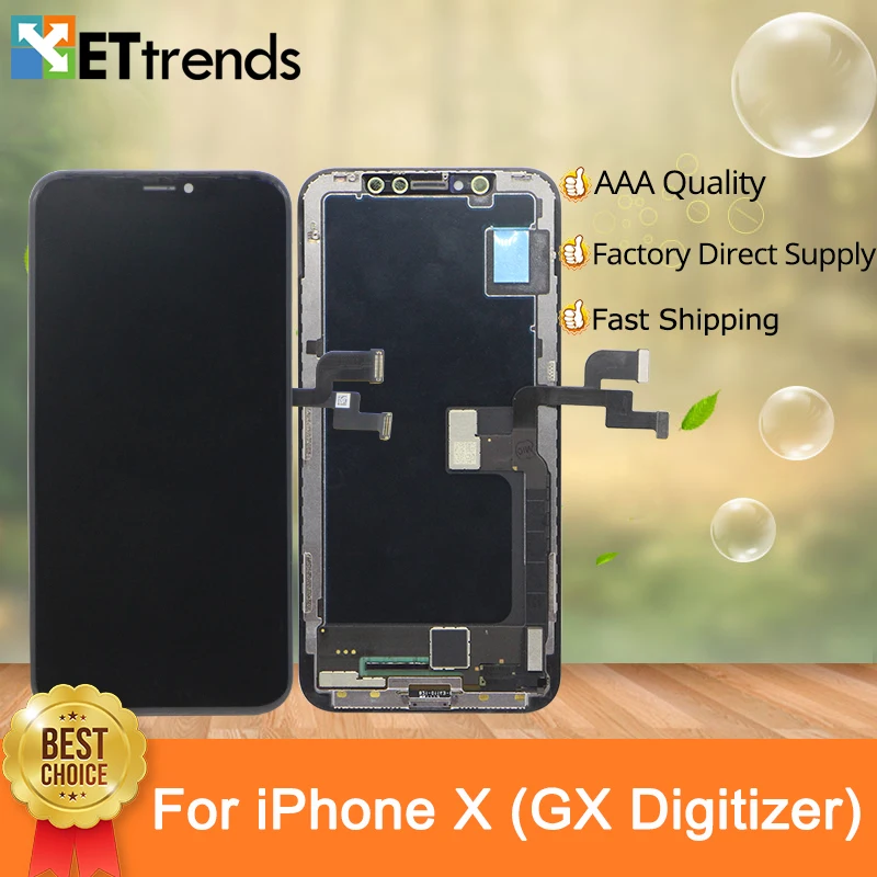 3PCS/lot Quality A+ GX Hard AMOLED Screen Display For iPhone X Screen Digitizer Assembly Perfect Color DHL Free Shipping
3PCS/lot Quality A+ GX Hard AMOLED Screen Display For iPhone X Screen Digitizer Assembly Perfect Color DHL Free Shipping