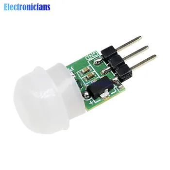diymore AM312 DC 2.7 to 12V Mini IR Pyroelectric Infrared PIR Motion Human Sensor Automatic Detector Module AM312 Sensor Module
diymore AM312 DC 2.7 to 12V Mini IR Pyroelectric Infrared PIR Motion Human Sensor Automatic Detector Module AM312 Sensor Module