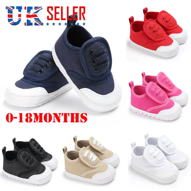 Newborn Baby Boy Girl Pram Shoes Infant Sneakers Toddler PreWalker Trainers 0-18 M
Newborn Baby Boy Girl Pram Shoes Infant Sneakers Toddler PreWalker Trainers 0-18 M