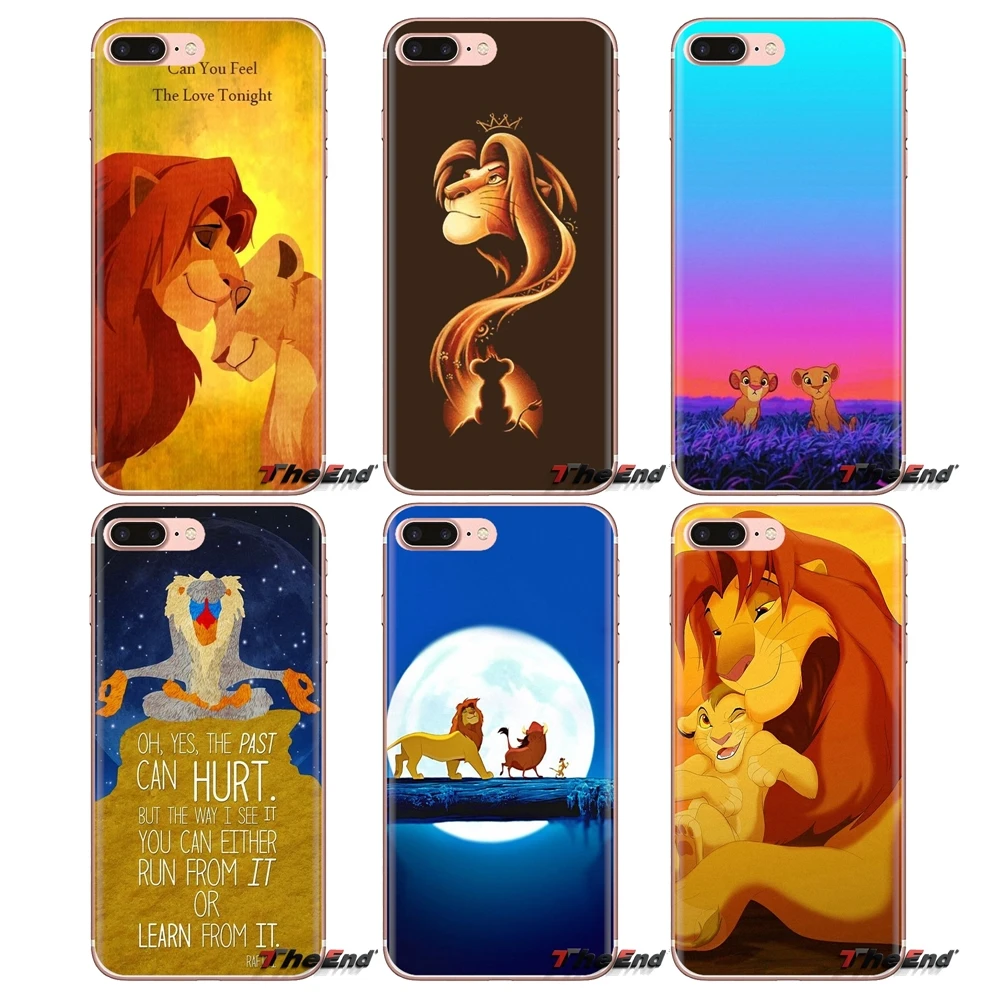 

TPU Case For HTC One U11 U12 X9 M7 M8 A9 M9 M10 E9 Plus Desire 630 530 626 628 816 820 830 Hakuna Matata on Sunset The Lion King