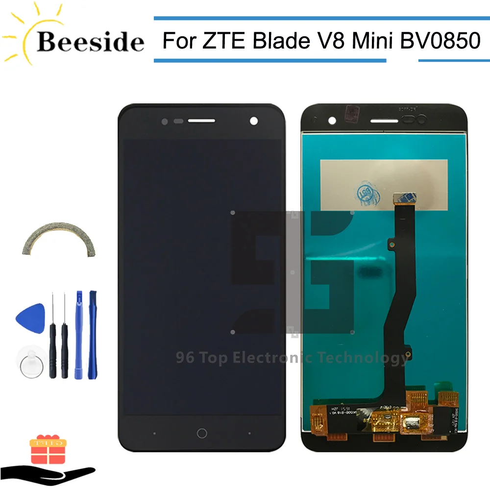AA+ Quality LCD 5.0'' For ZTE Blade V8 Mini BV0850 LCD Display Touch Screen Digitizer Assembly Replace Black / White
AA+ Quality LCD 5.0'' For ZTE Blade V8 Mini BV0850 LCD Display Touch Screen Digitizer Assembly Replace Black / White