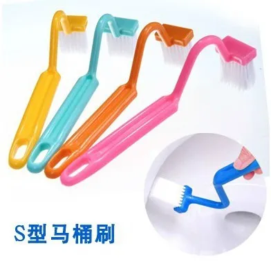 1PC S-Shape Toilet Brush Cleaning Brush Portable Scrubber Curved Clean Side Bending Handle Corner Brush
1PC S-Shape Toilet Brush Cleaning Brush Portable Scrubber Curved Clean Side Bending Handle Corner Brush