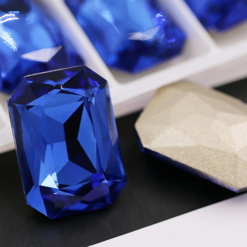 High quality Light blue Rectangular octagonal shape pointback crystal strass glass rhinestones diy clothing Accessories
High quality Light blue Rectangular octagonal shape pointback crystal strass glass rhinestones diy clothing Accessories
