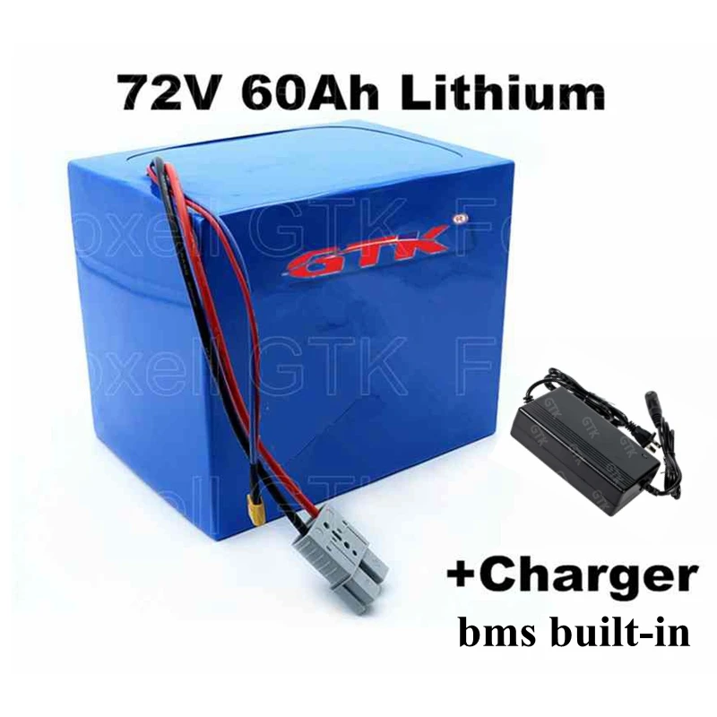 72V 60Ah Lithium li ion battery pack with BMS for 4000W 5000W motorcycle ebike electric scooter energy storage golf trolley
72V 60Ah Lithium li ion battery pack with BMS for 4000W 5000W motorcycle ebike electric scooter energy storage golf trolley
