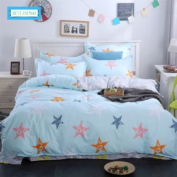 BEST.WENSD Family Kids Bed Linens Cotton High Quality The Simple Cartoon Style Bedding Set For 1or2 Person Duvet Cover
BEST.WENSD Family Kids Bed Linens Cotton High Quality The Simple Cartoon Style Bedding Set For 1or2 Person Duvet Cover