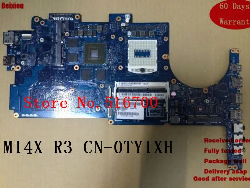 Placa, For Dell Alienware 14 M14X R3 Motherboard Socket G3 GT 750M LA-9201P CN-0TY1XH TY1XH Tested
Placa, For Dell Alienware 14 M14X R3 Motherboard Socket G3 GT 750M LA-9201P CN-0TY1XH TY1XH Tested