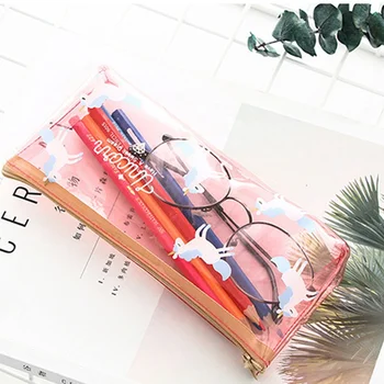 Fashion Cute Transparent Waterproof Cosmetic Bag Cosmetic Bag Gel PVC Plastic Use For Pencil Case Little Horse Silica
Fashion Cute Transparent Waterproof Cosmetic Bag Cosmetic Bag Gel PVC Plastic Use For Pencil Case Little Horse Silica
