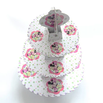 1pc Minnie mouse design 3 tier cake Stand Cupcake Stander Cartoon Cake Dessert cakecup stand for baby girl happy birthday
1pc Minnie mouse design 3 tier cake Stand Cupcake Stander Cartoon Cake Dessert cakecup stand for baby girl happy birthday