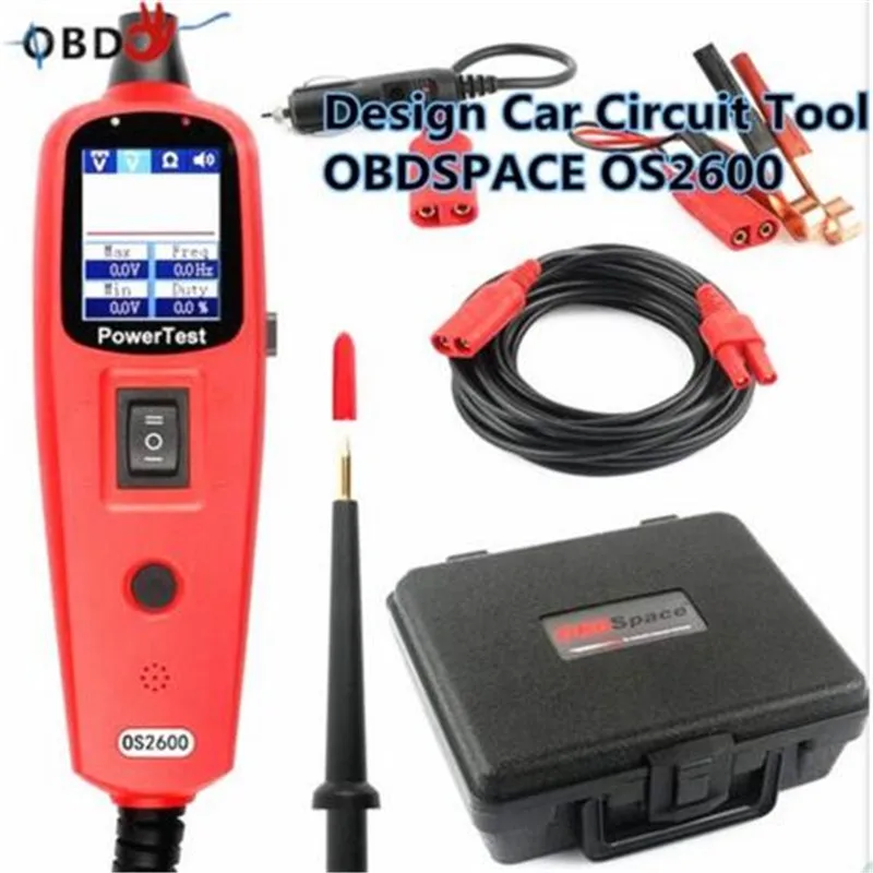 2019 OBDSPACE OS2600 Design Car Circuit Tool Power Probe Electrical System Tester same as YD208 works Perfect and free shipping
2019 OBDSPACE OS2600 Design Car Circuit Tool Power Probe Electrical System Tester same as YD208 works Perfect and free shipping