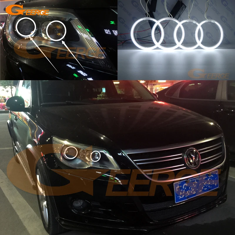 For VOLKSWAGEN VW TIGUAN 2009 2010 2011 XENON headlight Excellent angel eyes Ultra bright illumination CCFL Angel Eyes kit
For VOLKSWAGEN VW TIGUAN 2009 2010 2011 XENON headlight Excellent angel eyes Ultra bright illumination CCFL Angel Eyes kit