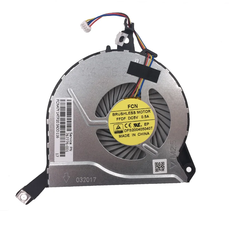 Новый ноутбук вентилятор охлаждения для HP Pavilion 14-V 15-V series EF75070S1-C130-S9A кулер