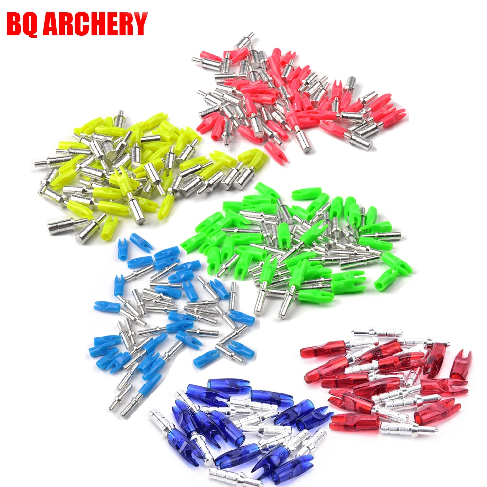 12Pcs Archery Arrow Nocks Pin Nock ID4.2mm DIY Accessories for Compound Recurve Bow Crossbow Shooting Archery Outdoor
12Pcs Archery Arrow Nocks Pin Nock ID4.2mm DIY Accessories for Compound Recurve Bow Crossbow Shooting Archery Outdoor