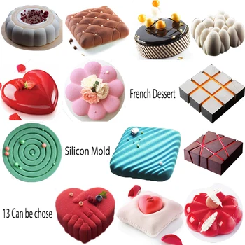 French Dessert Silicon Mold, Fondant Cake Silicone Mold, 3D Fondant Silicone Molds Cake Decorating tools moldes para reposteria
French Dessert Silicon Mold, Fondant Cake Silicone Mold, 3D Fondant Silicone Molds Cake Decorating tools moldes para reposteria