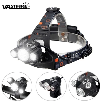 1200 LM 3 x T6 +2R5 LED Adjustable Bicycle Bike Headlamp Headlight Light Head Lamp Torch
1200 LM 3 x T6 +2R5 LED Adjustable Bicycle Bike Headlamp Headlight Light Head Lamp Torch