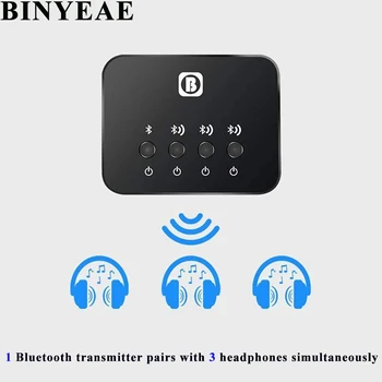 Triple link Bluetooth 4.0 stereo 3.5mm home tv Audio RCA Transmitter Receiver Wireless music Adapter sharing laucher device
Triple link Bluetooth 4.0 stereo 3.5mm home tv Audio RCA Transmitter Receiver Wireless music Adapter sharing laucher device