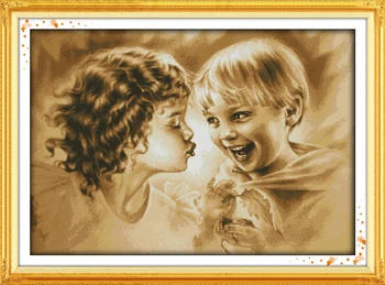 My little buddy Cross Stitch Kits Embroidery Needlework Kit Printed Canvas DMC Counted printed Cross-stitch set DIY Home Decor
My little buddy Cross Stitch Kits Embroidery Needlework Kit Printed Canvas DMC Counted printed Cross-stitch set DIY Home Decor