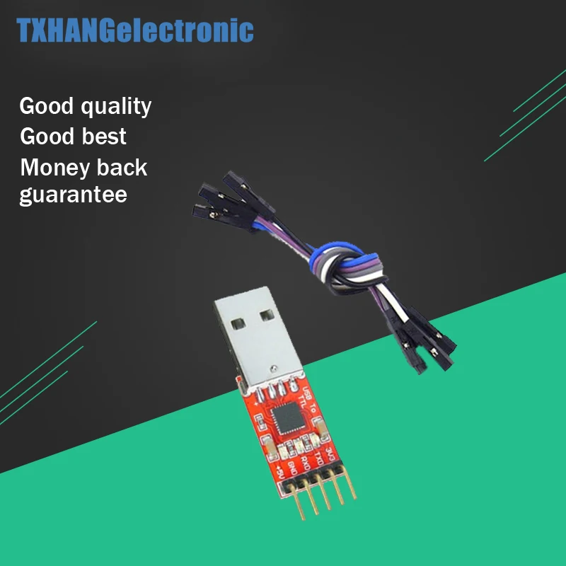 1pcs CP2102 module USB to TTL serial UART STC download cable PL2303 Super Brush line upgrade
1pcs CP2102 module USB to TTL serial UART STC download cable PL2303 Super Brush line upgrade