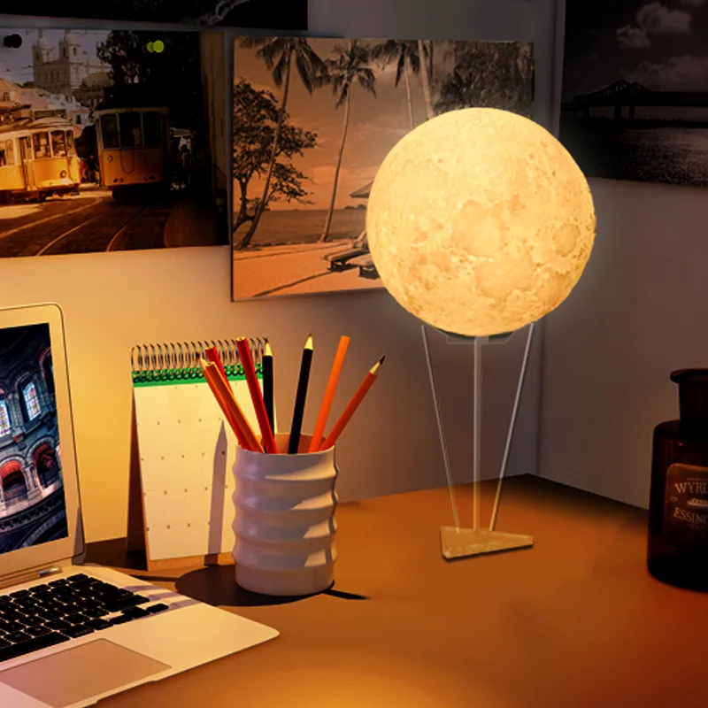 Rechargeable LED Night Light 7 Color Change 3D Moon Lamp Remote Touch Switch creative bracket children kid adult Home Decor gift
Rechargeable LED Night Light 7 Color Change 3D Moon Lamp Remote Touch Switch creative bracket children kid adult Home Decor gift